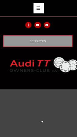 Vorschau der mobilen Webseite www.tt-owners-club.net, TT-Owners-Club