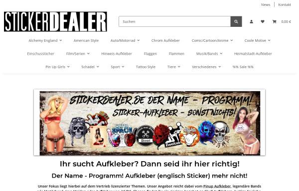 Vorschau von www.sticker-dealer.de, Sven Trinks Handelsvertretung