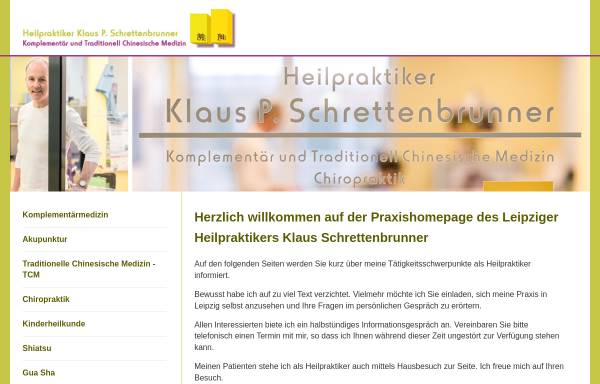 Vorschau von www.heilpraktiker-schrettenbrunner.de, Klaus P. Schrettenbrunner
