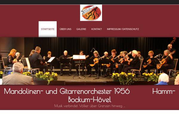 Vorschau von www.mandolinenorchester-hamm.de, Mandolinen und Gitarrenorchester 1956 Hamm Bockum-Hövel