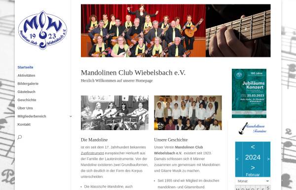 Vorschau von www.mandolinen-club-wiebelsbach.de, Mandolinen-Club Wiebelsbach e.V.