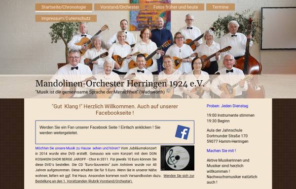 Vorschau von www.mandolinen-orchester-herringen.de, Mandolinen-Orchester-Herringen 1924 e.V.
