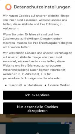 Vorschau der mobilen Webseite www.drhundt.de, Dr. Thomas Hundt