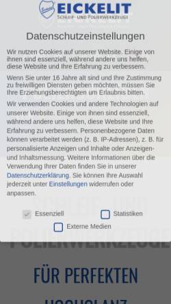 Vorschau der mobilen Webseite www.eickelit.de, H. Ewald Eickelmann GmbH & Co. KG