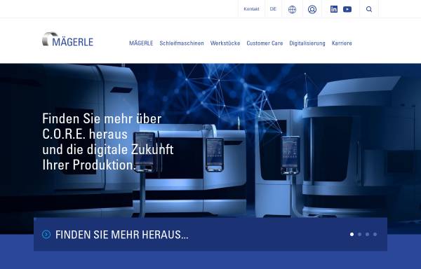Vorschau von www.maegerle.com, Mägerle AG Maschinenfabrik