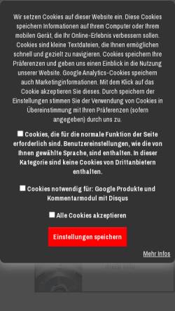 Vorschau der mobilen Webseite manutec-3.de, Techno-Commerz Hau-Klenner GmbH