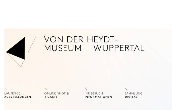 Vorschau von www.von-der-heydt-museum.de, Von der Heydt Museum