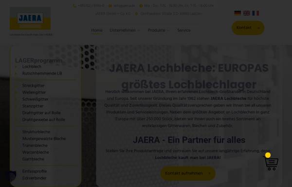 Vorschau von jaera.de, Jaera GmbH & Co. KG