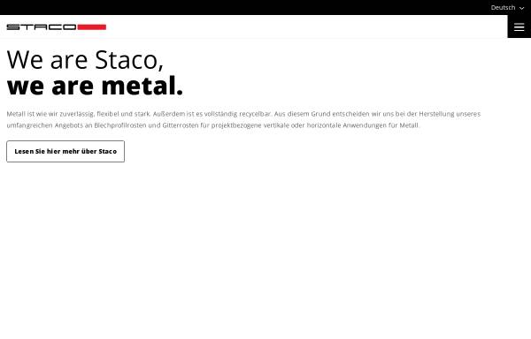 Vorschau von www.staco.de, STACO Stapelmann GmbH