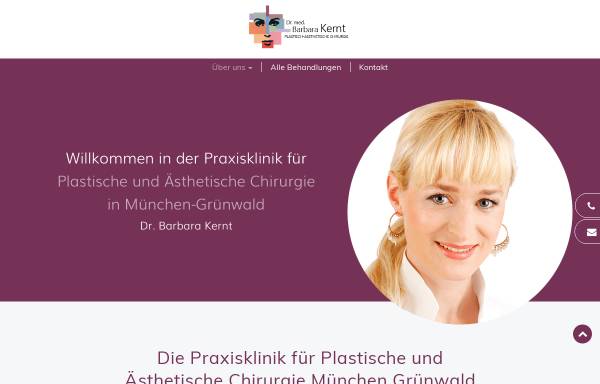 Vorschau von www.laser-esthetic.de, Kuschnir, Dr. med. Harald, Klöppel, Dr. med. Markus, Gemeinschaftspraxis für plastische Chirurgie