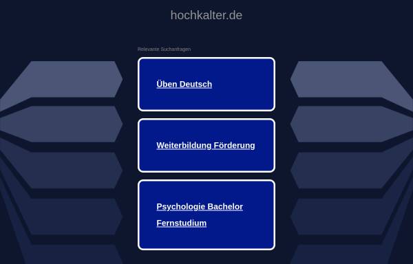 Vorschau von www.hochkalter.de, Hotel Hochkalter