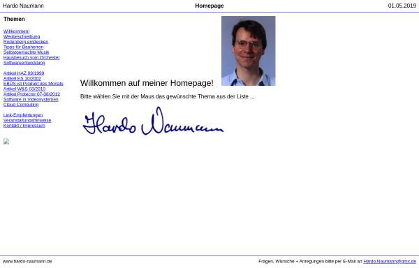 Vorschau von www.hardo-naumann.de, Naumann, Hardo