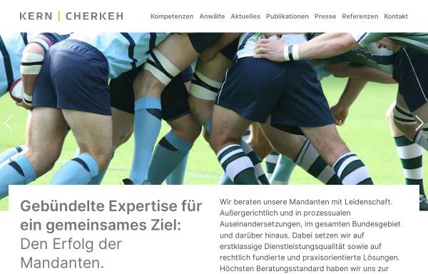 Vorschau von www.kern-cherkeh.de, Rechtsanwälte Kern und Cherkeh