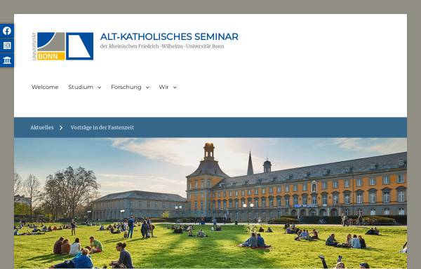 Vorschau von www.ak-seminar.de, Alt-Katholisches Seminar