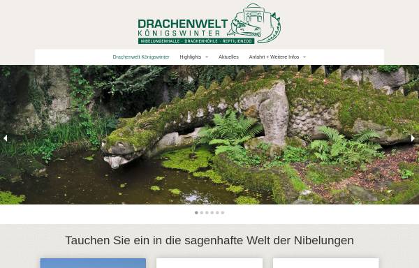 Vorschau von nibelungenhalle.de, Reptilienzoo am Drachenfels (Königswinter)