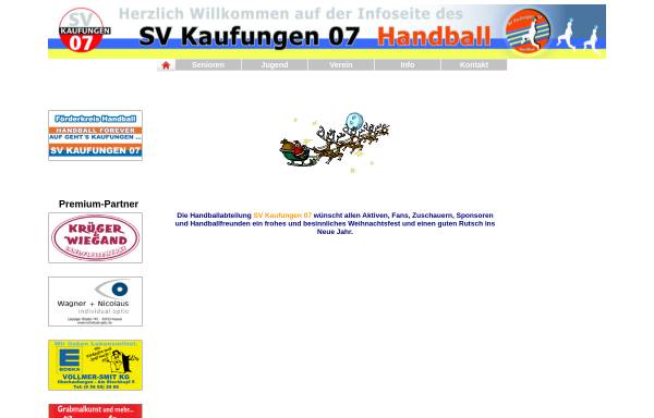Vorschau von www.sv07-handball.de, SV Kaufungen 07 Handball