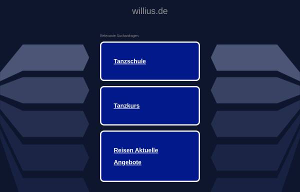 Vorschau von www.willius.de, Willius GmbH Sicherheitstechnik