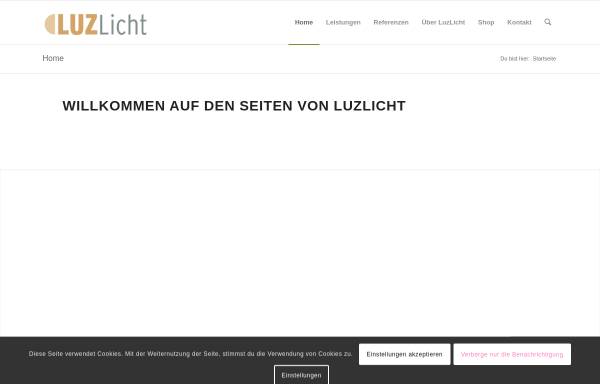 Vorschau von www.luzlicht.de, LuzLicht