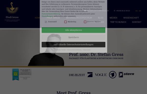 Sensualmedics, Prof. h.c. Dr. med. Stefan Gress
