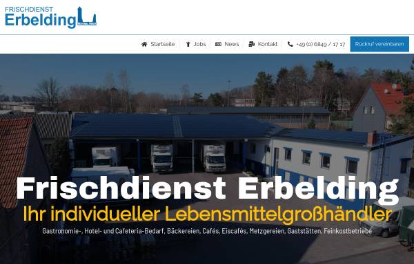 Vorschau von www.lebensmittel-erbelding.de, Josef Erbelding GmbH Neuhäusel