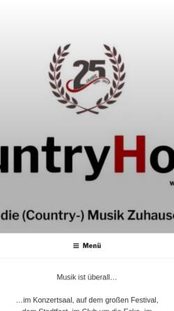Vorschau der mobilen Webseite www.countryhome.de, CountryHome