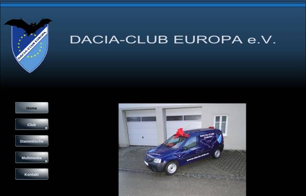 Vorschau von www.dacia-club.eu, Dacia-Club Europa
