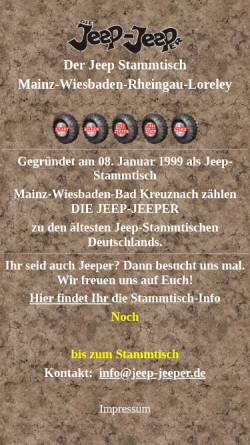 Vorschau der mobilen Webseite www.jeep-jeeper.de, Die Jeep-Jeeper