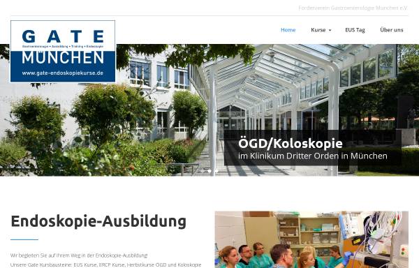 Vorschau von www.gate-endoskopiekurse.de, GATE (Gastroenterologie-Ausbildung - Training Endoskopie)
