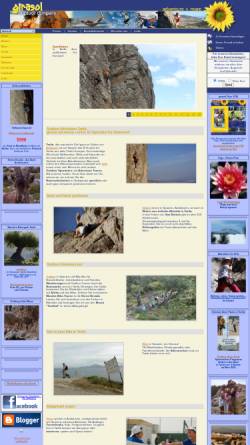 Vorschau der mobilen Webseite www.girasol-adventure.com, Girasol Adventure