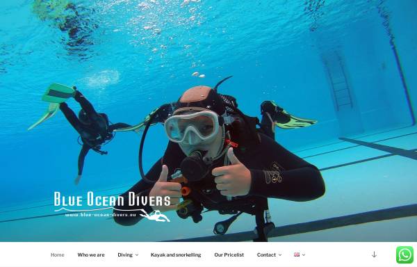 Vorschau von www.blue-ocean-divers.de, Blue Ocean Divers