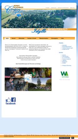 Vorschau der mobilen Webseite camping-westerwald.de, Camping Park - Hofgut Schönerlen