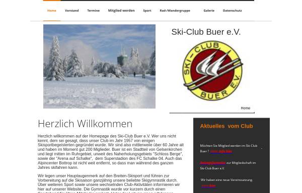 Vorschau von www.skiclub-buer.de, Ski-Club Buer e.V.