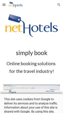 Vorschau der mobilen Webseite styria.nethotels.com, Styria Nethotels
