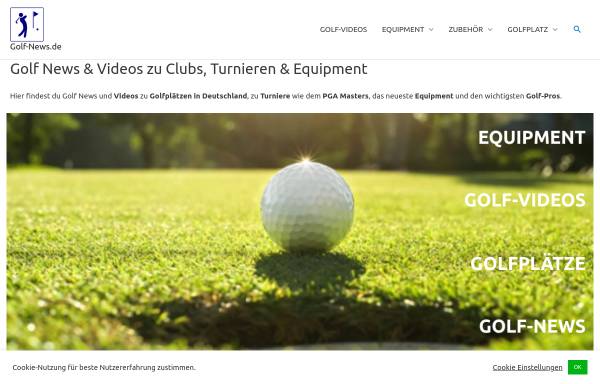Vorschau von www.golf-news.de, Golf-News