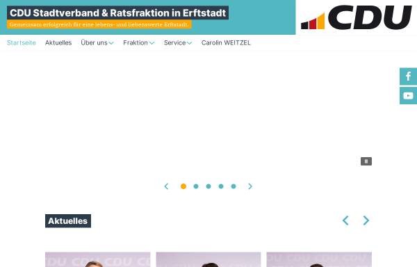 Vorschau von www.cdu-erftstadt.de, CDU Erftstadt