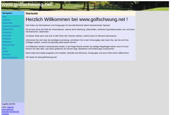 Vorschau von www.golfschwung.net, Golfschwung.net