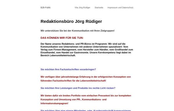 Vorschau von www.jorg-rudiger.de, Rüdiger, Jörg