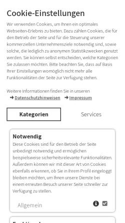 Vorschau der mobilen Webseite www.klebl-hausbau.de, Klebl Hausbau