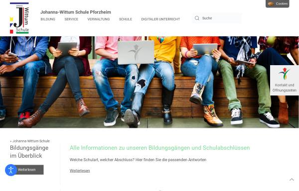 Vorschau von www.johanna-wittum-schule.de, Johanna-Wittum-Schule