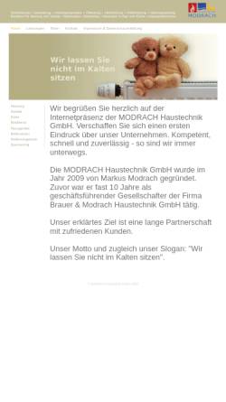 Vorschau der mobilen Webseite www.solar-potsdam.de, Brauer & Modrach GmbH