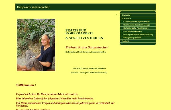 Vorschau von www.prakash-koerperarbeit.de, Prakash - Praxis für Körperarbeit
