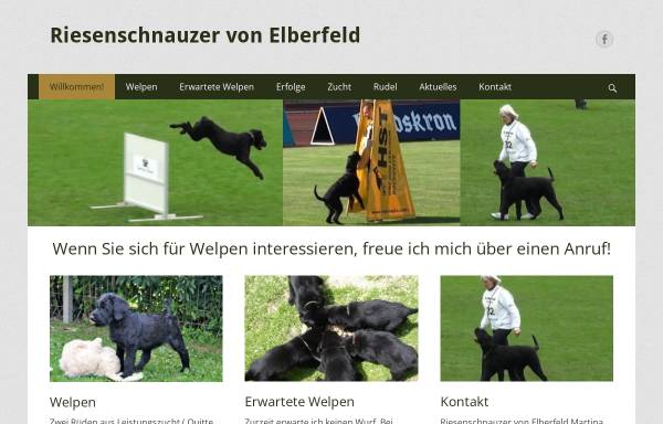 Vorschau von www.vonelberfeld.de, Riesenschauzerzwinger von Elberfeld