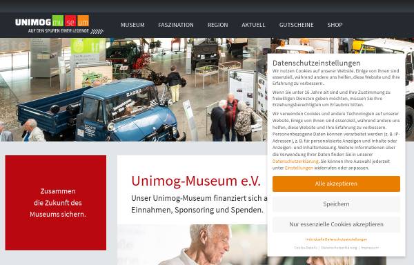 Vorschau von www.unimog-museum.com, Unimog Club Gaggenau e.V