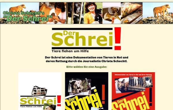 Vorschau von www.der-schrei.de, Der Schrei