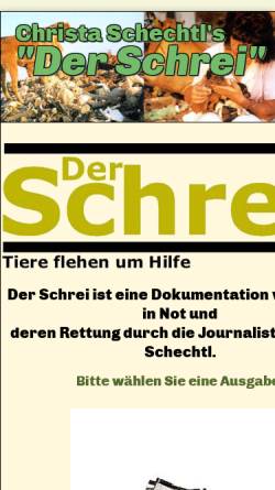 Vorschau der mobilen Webseite www.der-schrei.de, Der Schrei