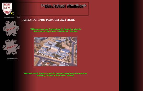 Vorschau von www.delta-school.com, Delta School Windhoek