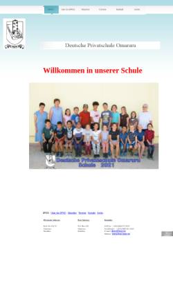 Vorschau der mobilen Webseite www.dpso.iway.na, Deutsche Privatschule Omaruru (DPSO)