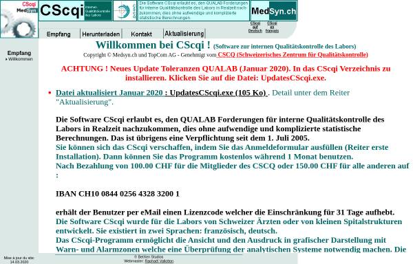 Vorschau von www.medsyn.ch, Orval - MedSyn.ch - kostenlose Schweizer medizinische Akte