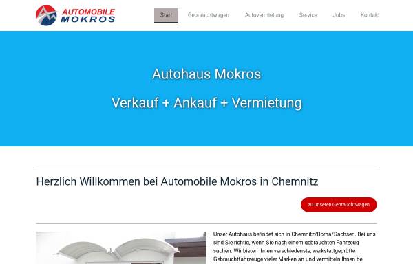 Vorschau von www.automobile-mokros.de, Automobile Mokros
