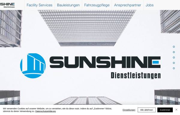 Vorschau von www.sunshine-dienstleistungen.de, Sunshine Autopflege Chemnitz - C. Steffen